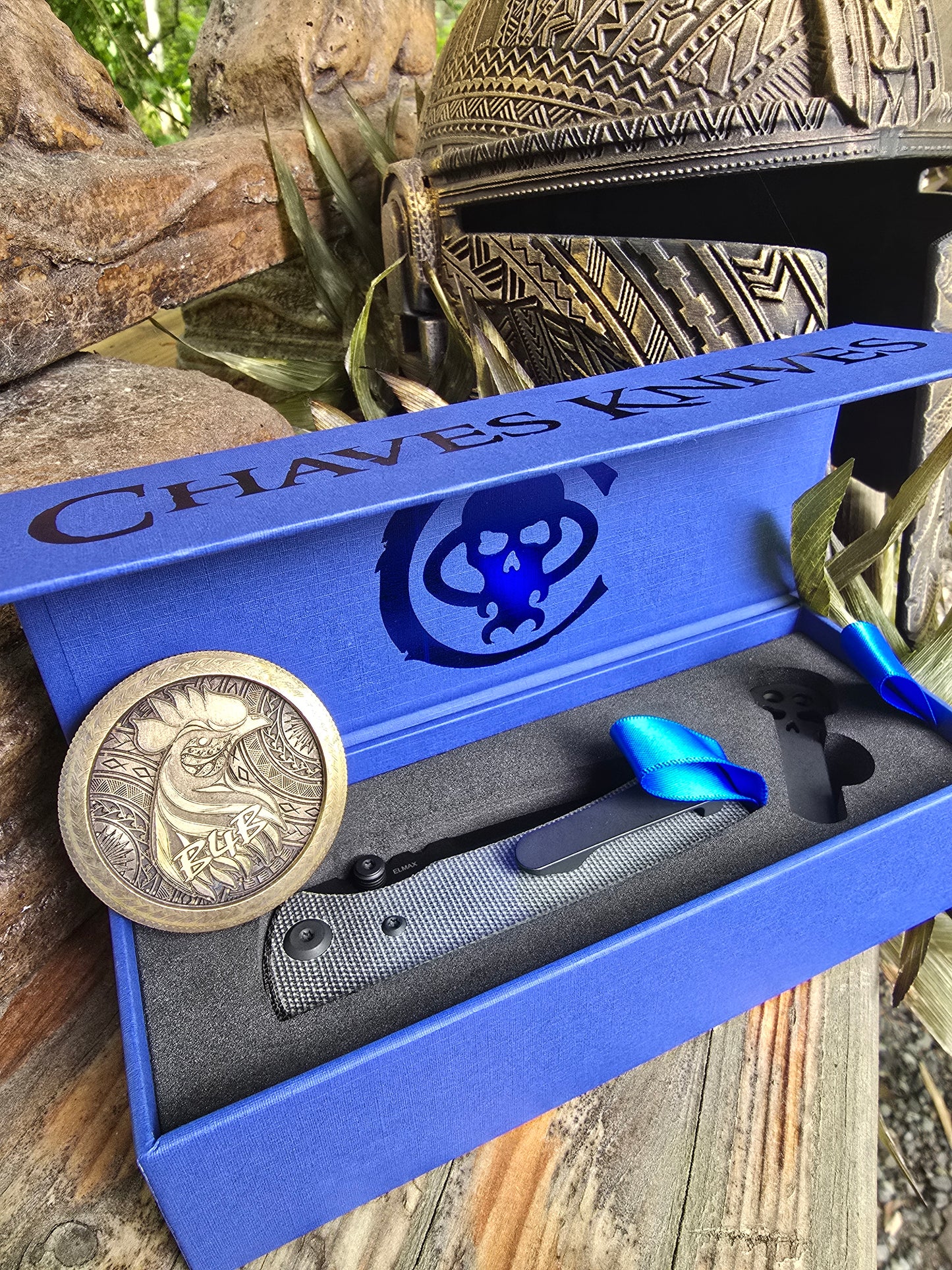 Chaves Knives Redencion Street Linerlock Blk TANTO