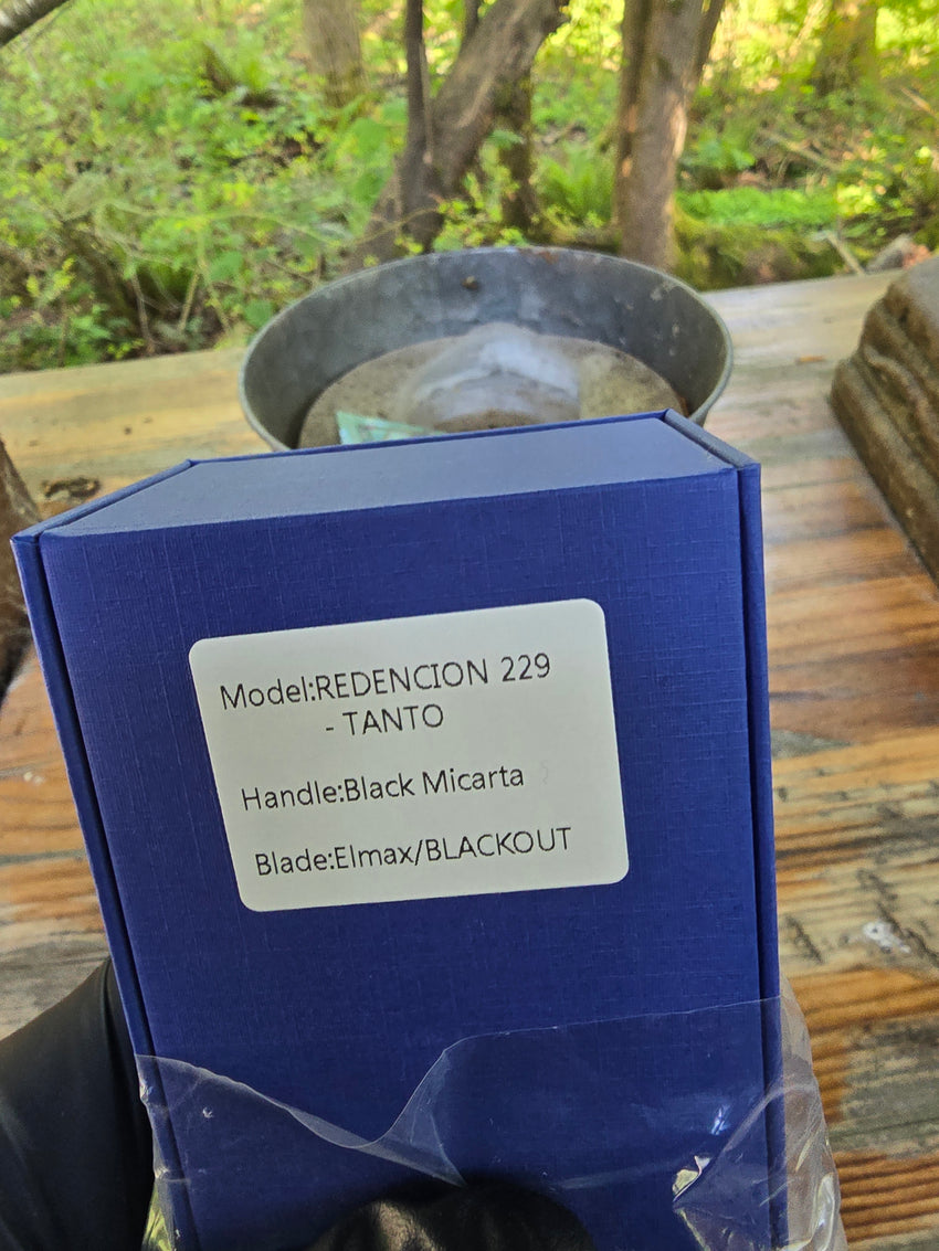 Chaves Knives: Redencion 229 Linerlock Blk