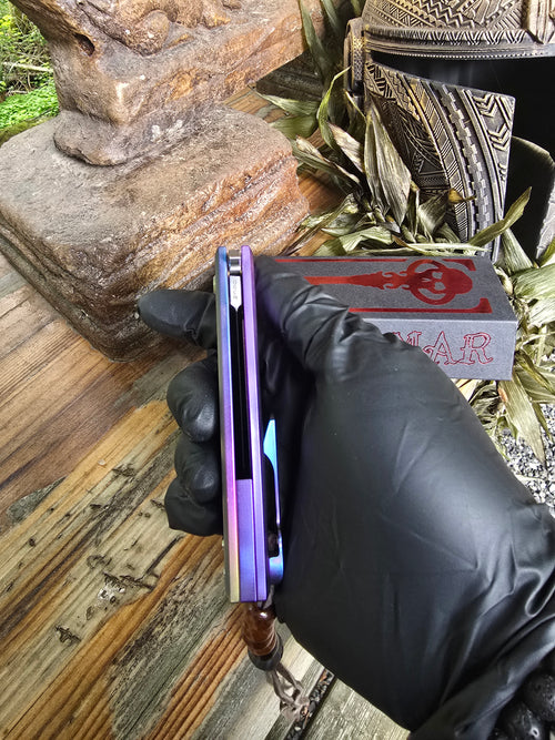 B4B Custom Shop Chaves Knives 229 Redencion Kickstop