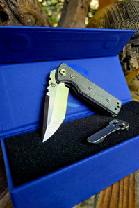 Chaves Knives T.A.K. Linerlock SW Blk Tanto