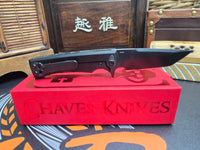 Chaves Knives Integral Liberation Street Tanto Black PVD