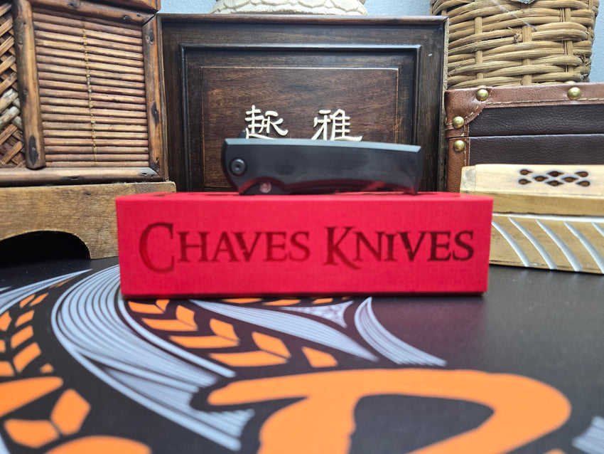Chaves Knives Integral Liberation Street Tanto Black PVD