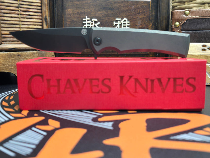 Chaves Knives Integral Liberation Street Drop Point Gray