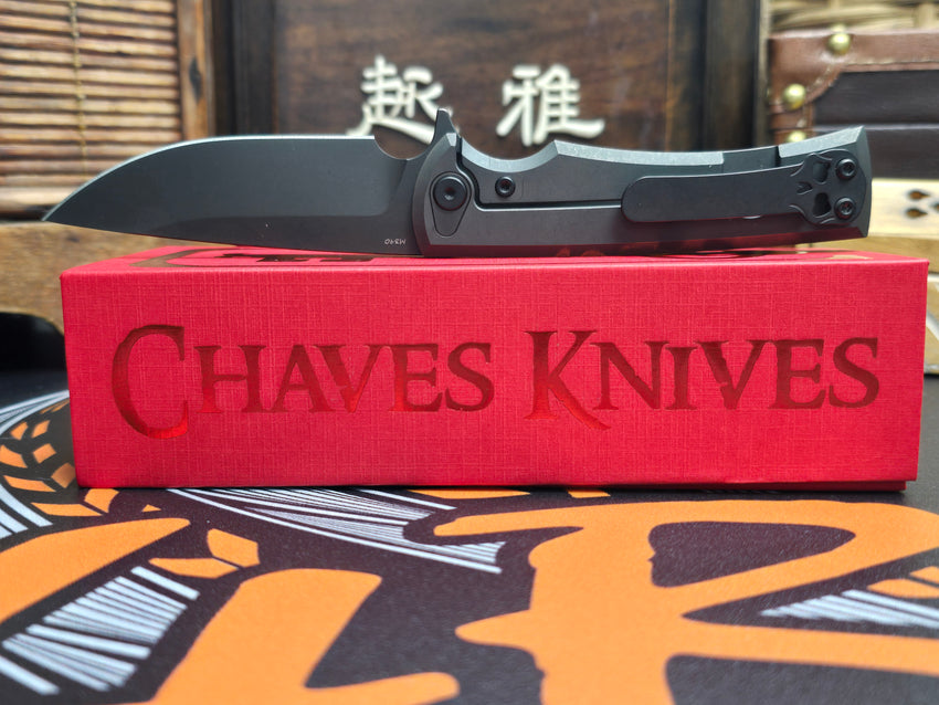 Chaves Knives Integral Liberation Street Drop Point Gray
