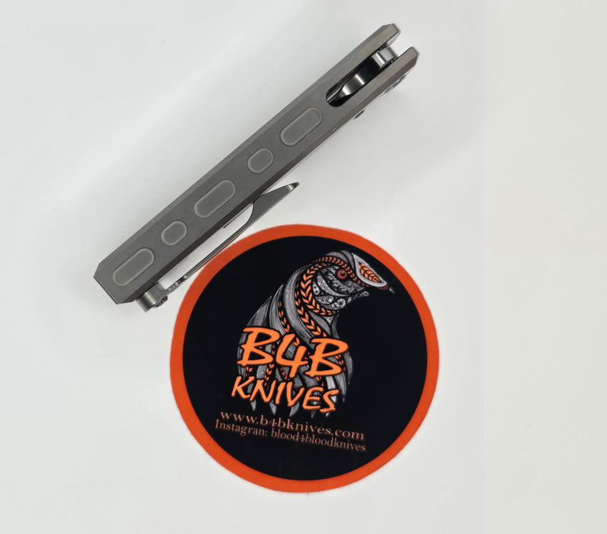 Chaves Integral Sangre Street Stonewash Titanium Belt Finish finish