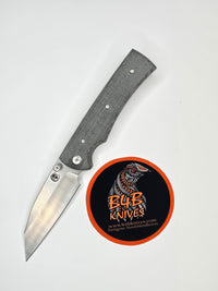 Chaves Knives Blue Label Sangre 229 3.81" Wharncliffe Elmax Belt Satin