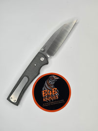 Chaves Knives Blue Label Sangre 229 3.81" Wharncliffe Elmax Belt Satin