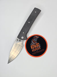 Chaves Knives Blue Label Scapegoat 229 3.81" Spear Point Elmax Belt Satin