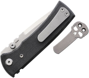 Chaves Knives: Redencion Street Linerlock Blk