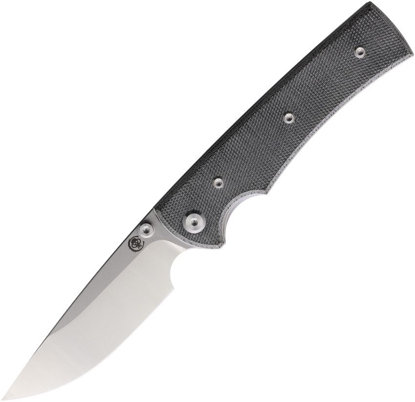 Chaves Knives Blue Label Liberation 229 3.81" Drop Point Elmax Belt Satin