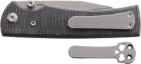 Chaves Knives Blue Label Sangre 229 3.81" Wharncliffe Elmax Belt Satin