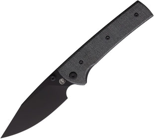 Chaves Knives Blue Label Scapegoat 229 3.81" Spear Point Elmax Blackout