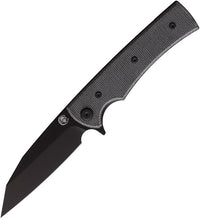 Chaves Knives Blue Label Sangre Street 3.38" Wharncliffe Elmax Blackout