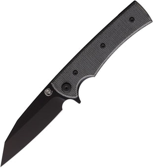 Chaves Knives Blue Label Sangre Street 3.38" Wharncliffe Elmax Blackout