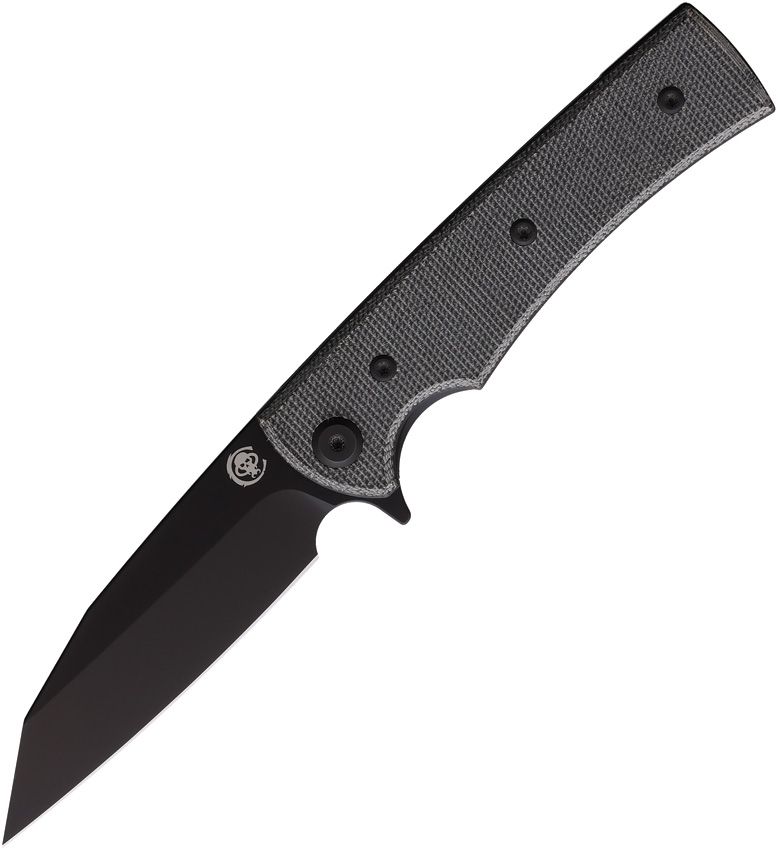 Chaves Knives Blue Label Sangre Street 3.38" Wharncliffe Elmax Blackout
