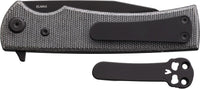 Chaves Knives Blue Label Sangre Street 3.38" Wharncliffe Elmax Blackout