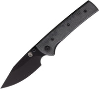 Chaves Knives Blue Label Scapegoat Street 3.38" Spear Point Elmax Blackout