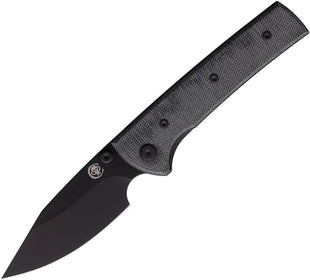 Chaves Knives Blue Label Scapegoat Street 3.38" Spear Point Elmax Blackout