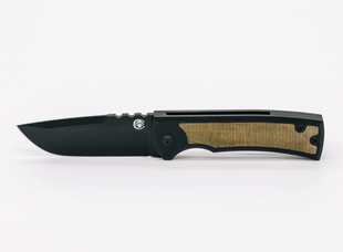 229 Redencion Kickstop DP - Small Green Micarta