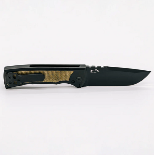 229 Redencion Kickstop DP - Small Green Micarta