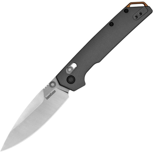 Kershaw Iridium DuraLock Knife Gray Aluminum (3.5" Satin D2) 2038
