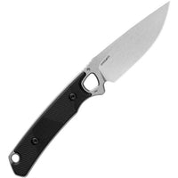 Kershaw Steppe Fixed Blade Knife Black Rubber