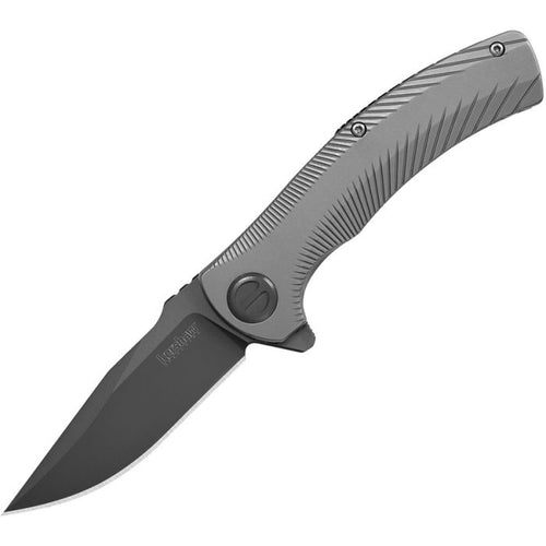 Kershaw Seguin Assisted Opening Frame Lock Knife Gray (3.1" Gray) 3490