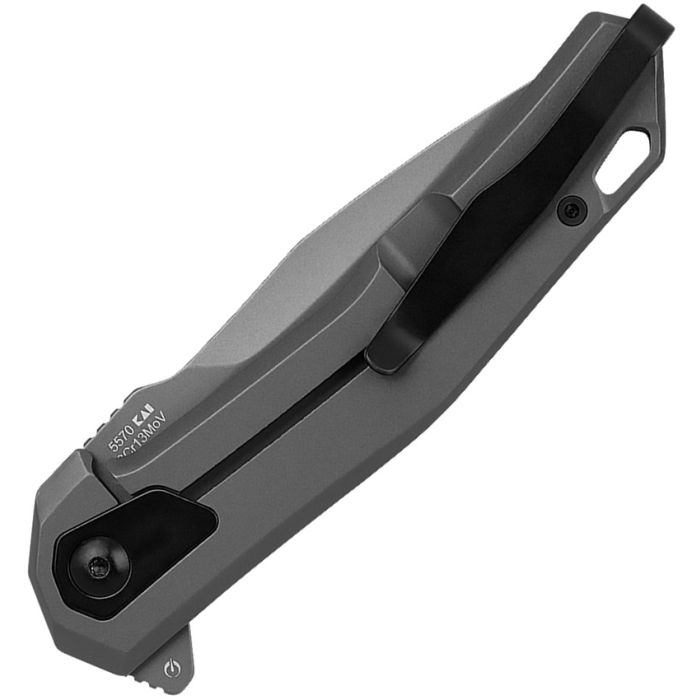 Kershaw Helitack Frame Lock Assisted Knife Gray Steel (3.25" Gray)