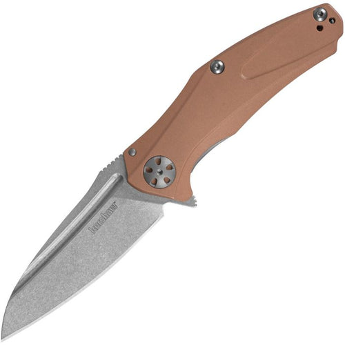 Kershaw Mini Natrix Sub-Frame Lock Knife Copper (2.75" Stonewash)