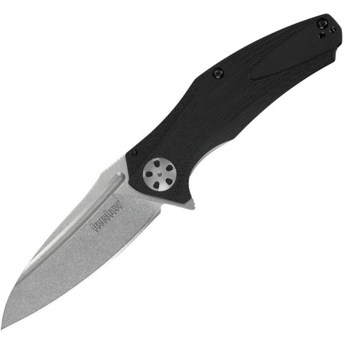 Kershaw Natrix Assisted Opening Sub-Frame Lock Knife Black G-10 (3.25" SW)