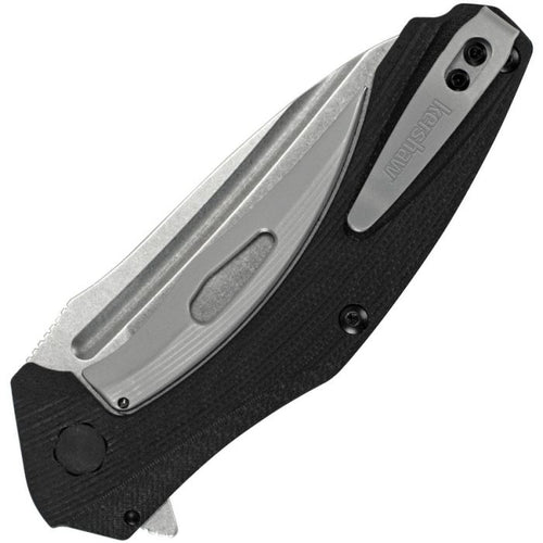 Kershaw Natrix Assisted Opening Sub-Frame Lock Knife Black G-10 (3.25" SW)