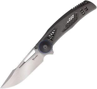 Reate Knives: GTR Framelock Ti Dark BB
