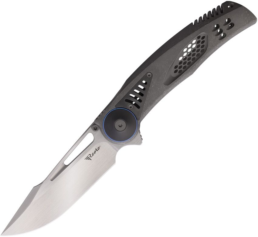 Reate Knives: GTR Framelock Ti Dark BB