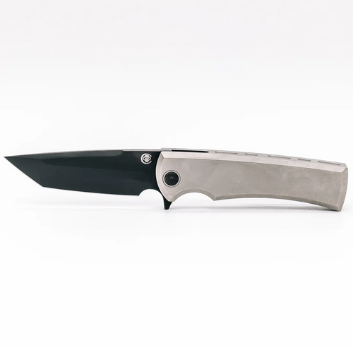 Chaves Knives Integral Liberation Street Stonewashed Titanium Tanto (Live 8/22/25)