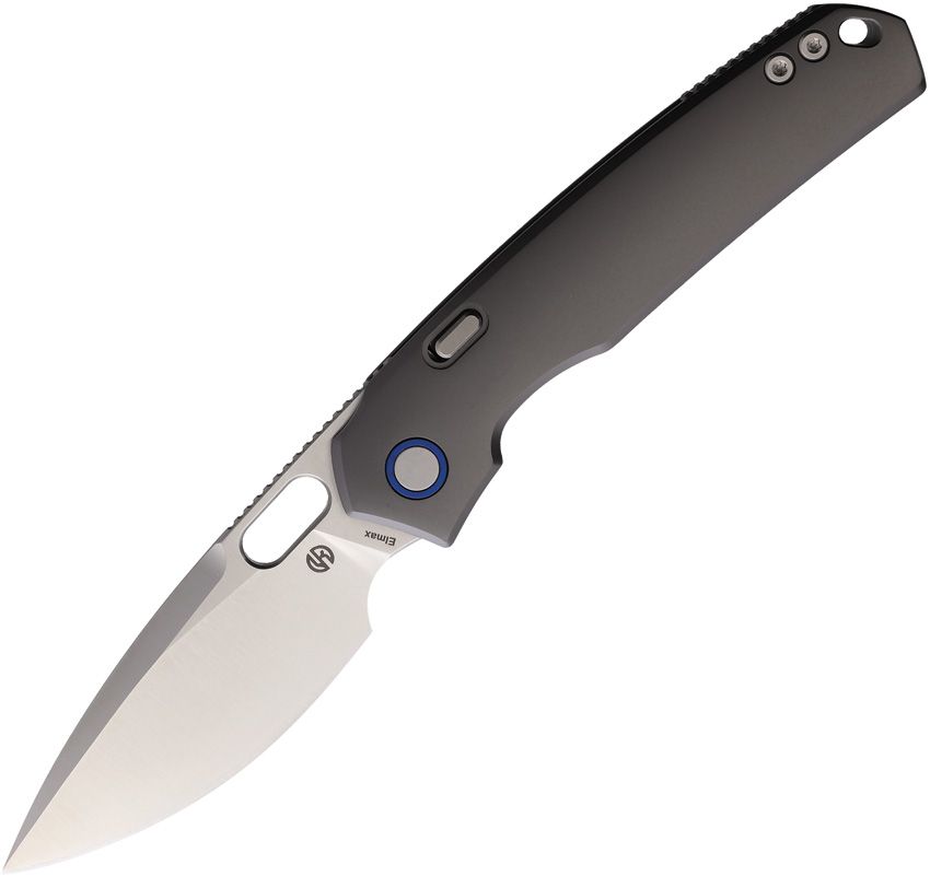 Vosteed Knives Psyop Top Linerlock Ti Gray