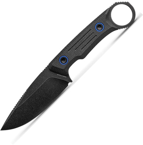 Vosteed FixedFullback Blade, Black Micarta Handle
