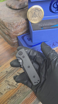 Chaves Knives T.A.K. Redencion Linerlock PVD Blk DP (Blackout)